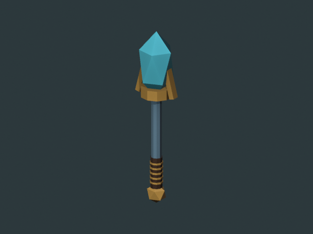 Dawnweaver scepter default model